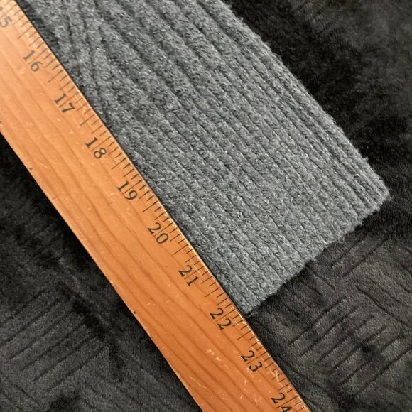 Women's Size M Simply Vera Vera Wang Directional Rib Pullover Sweater Gray NEW - Picture 16 of 16